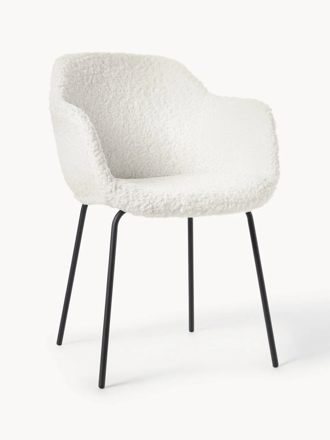 Outlet Silla con reposabrazos de borreguillo Fiji Sillas Con Reposabrazos|Sillas