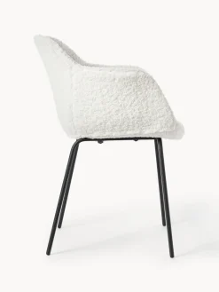 Outlet Silla con reposabrazos de borreguillo Fiji Sillas Con Reposabrazos|Sillas