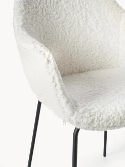 Outlet Silla con reposabrazos de borreguillo Fiji Sillas Con Reposabrazos|Sillas