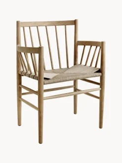 Best Silla con reposabrazos de roble J81 Sillas