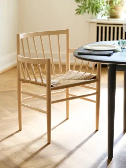 Best Silla con reposabrazos de roble J81 Sillas