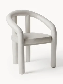 Clearance Silla con reposabrazos de terciopelo Calan Sillas