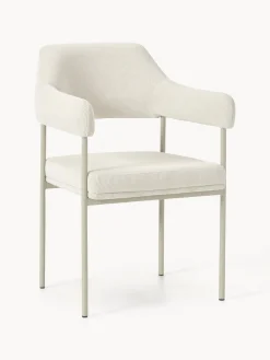 Online Silla con reposabrazos de pana Zoe Sillas Con Reposabrazos|Sillas