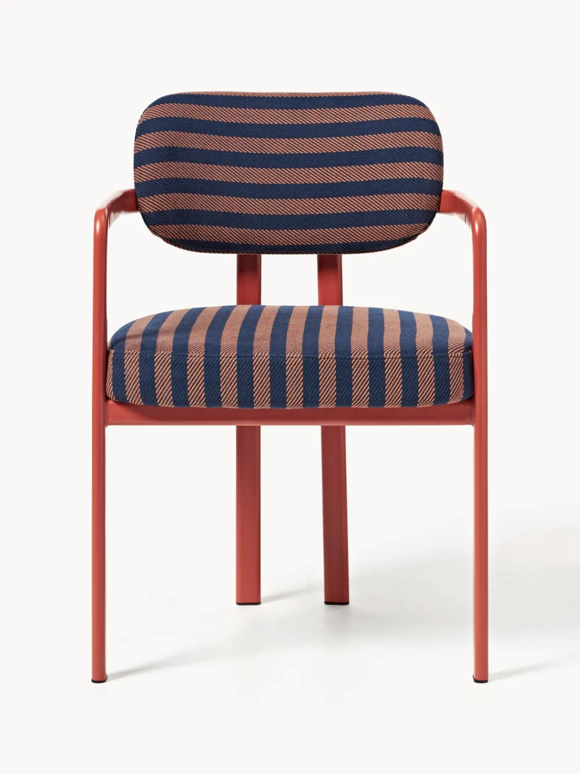 Sillas Con Reposabrazos|Sillas>Westwing Collection Silla con reposabrazos de diseño DEDAR Milano x Westwing Adrien Tejido de sarga, Voulez-Vous Tiramisu