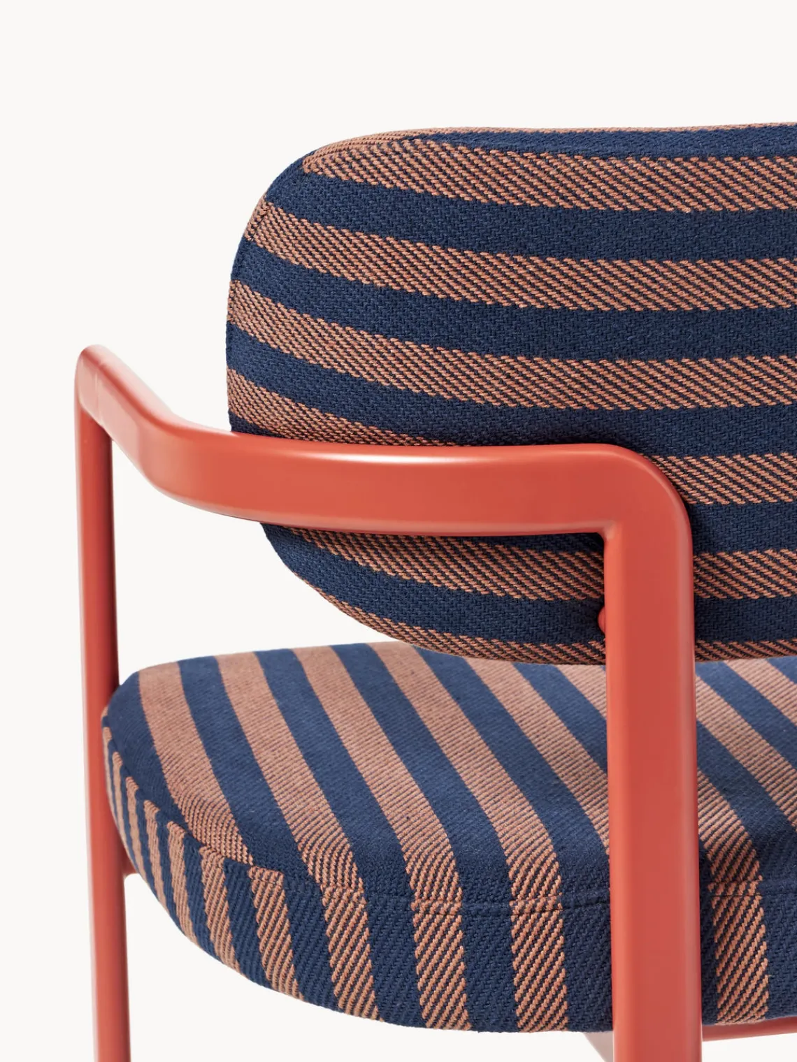 Sillas Con Reposabrazos|Sillas>Westwing Collection Silla con reposabrazos de diseño DEDAR Milano x Westwing Adrien Tejido de sarga, Voulez-Vous Tiramisu