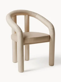 Hot Silla con reposabrazos de terciopelo Calan Sillas