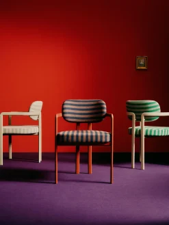 Sillas Con Reposabrazos|Sillas>Westwing Collection Silla con reposabrazos de diseño DEDAR Milano x Westwing Adrien Tejido de sarga, Voulez-Vous Fragola Menta