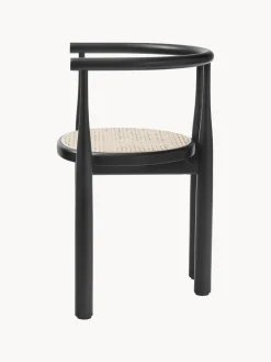 Silla con reposabrazos de madera de haya Bukowski Sillas De Madera|Sillas Con Reposabrazos