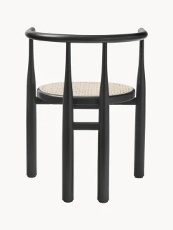 Silla con reposabrazos de madera de haya Bukowski Sillas De Madera|Sillas Con Reposabrazos