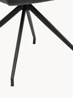 New Silla con reposabrazos giratoria de cuero sintético Naya Sillas Con Reposabrazos|Sillas