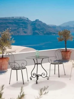 Sillas De Jardín|Sillas De Jardí­N>Bizzotto Silla con reposabrazos para exterior apilable Etienne