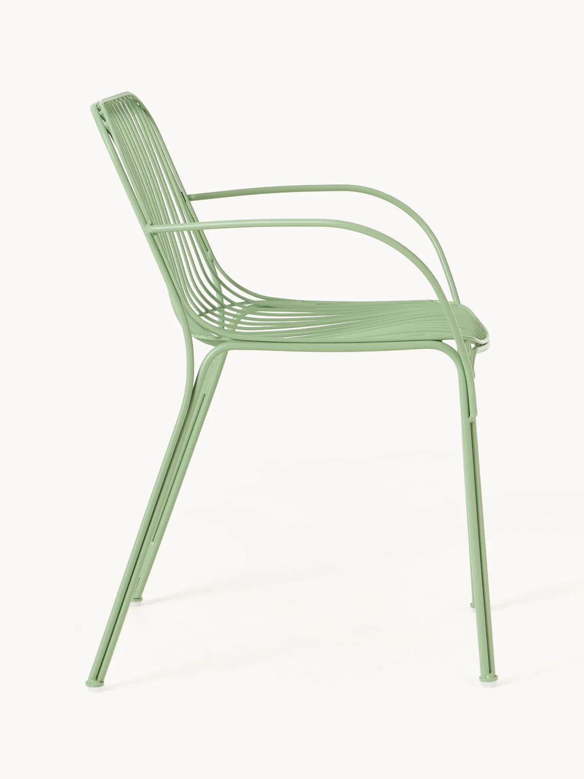 Sillas De Jardín|Sillas De JardíN>Kartell Silla con reposabrazos para exterior Hiray Verde salvia