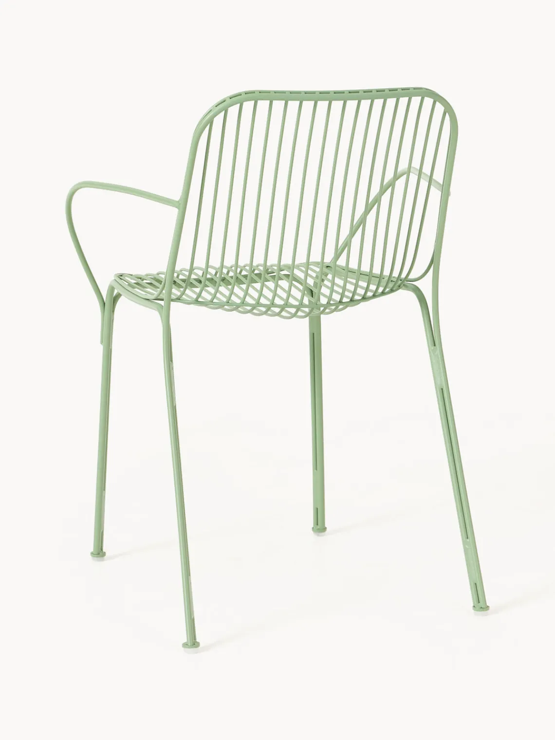 Sillas De Jardín|Sillas De JardíN>Kartell Silla con reposabrazos para exterior Hiray Verde salvia