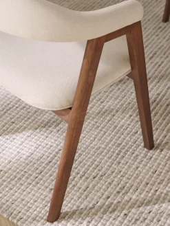 Sale Silla con reposabrazos tapizada Nik Sillas Con Reposabrazos|Sillas