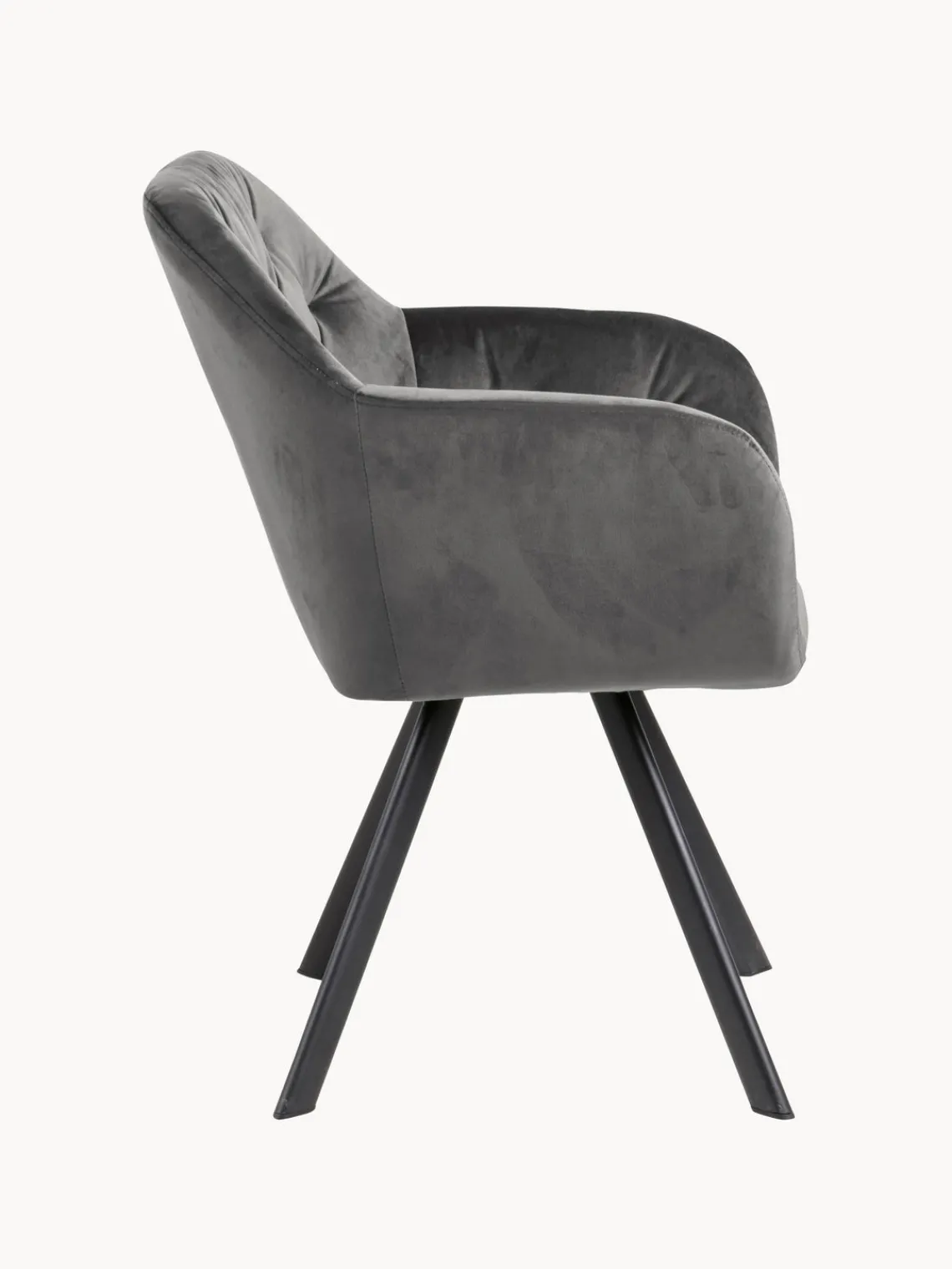 Sale Silla con repozabrazos de terciopelo Lola Sillas Con Reposabrazos|Sillas