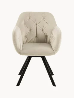 Sale Silla con repozabrazos de terciopelo Lola Sillas Con Reposabrazos|Sillas