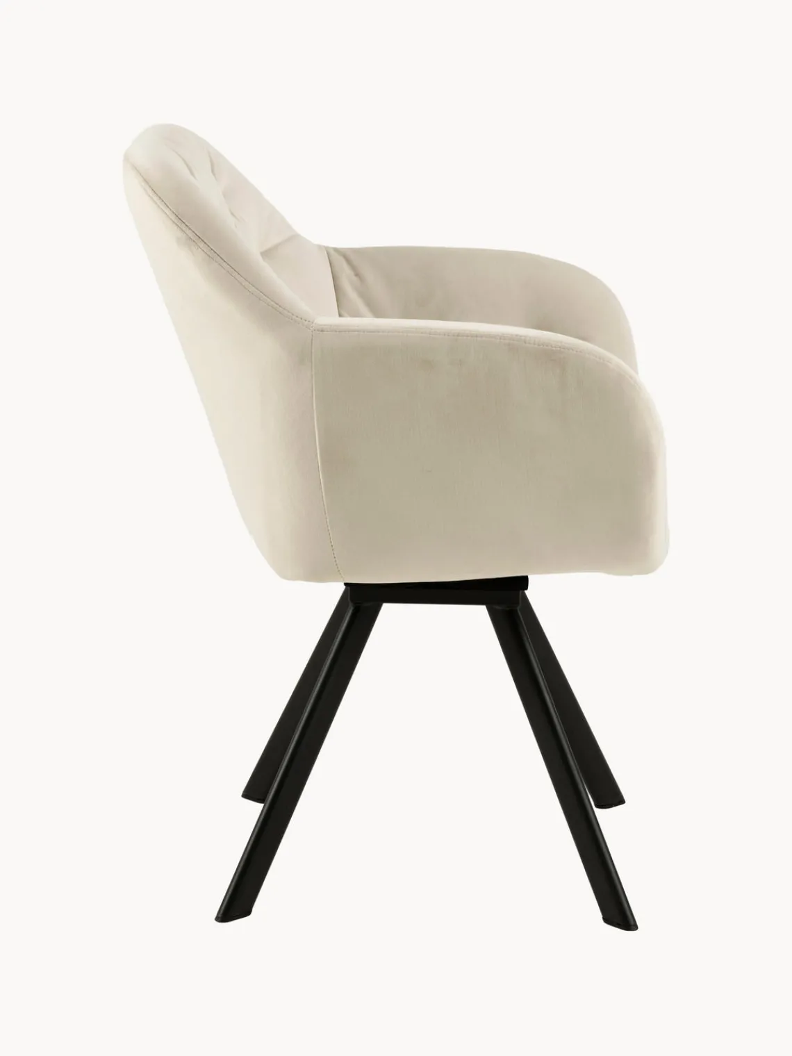 Sale Silla con repozabrazos de terciopelo Lola Sillas Con Reposabrazos|Sillas