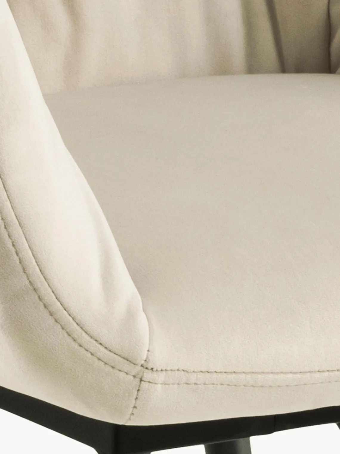 Sale Silla con repozabrazos de terciopelo Lola Sillas Con Reposabrazos|Sillas