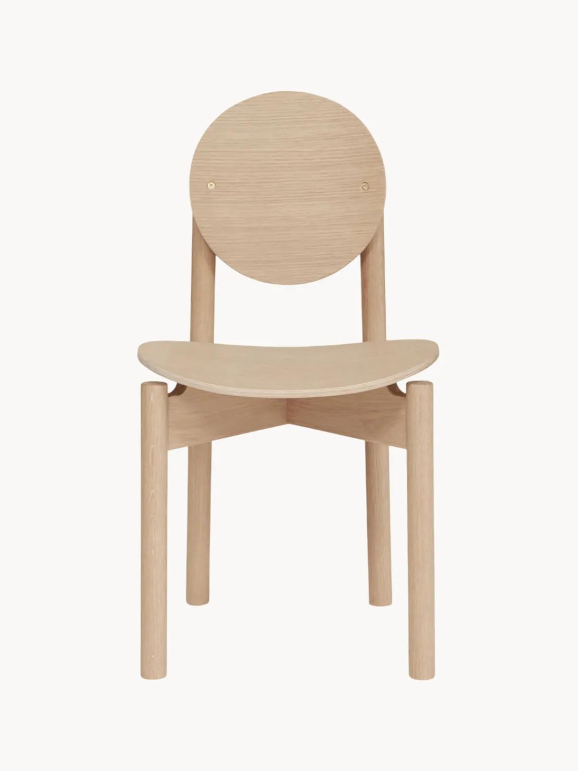 Sillas>Oyoy Living Design Silla de comedor de madera de fresno OY Madera de fresno clara
