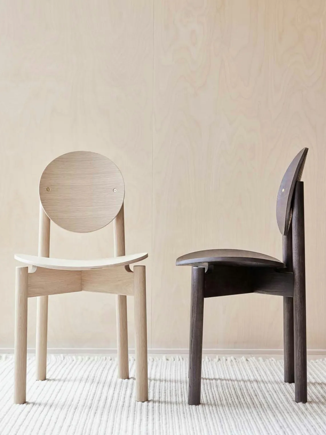 Sillas>Oyoy Living Design Silla de comedor de madera de fresno OY Madera de fresno clara