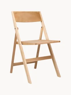 Clearance Silla de comedor plegable de madera de abedul Flat Sillas De Madera|Sillas