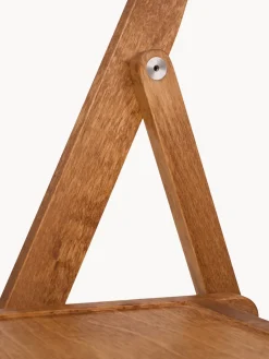 Clearance Silla de comedor plegable de madera de abedul Flat Sillas