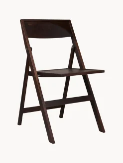 Sillas De Madera|Sillas>FRAMA Silla de comedor plegable de madera de abedul Flat Madera de abedul lacada en oscuro