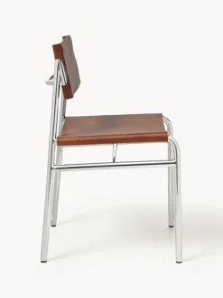 Outlet Silla de cuero Jordan Sillas