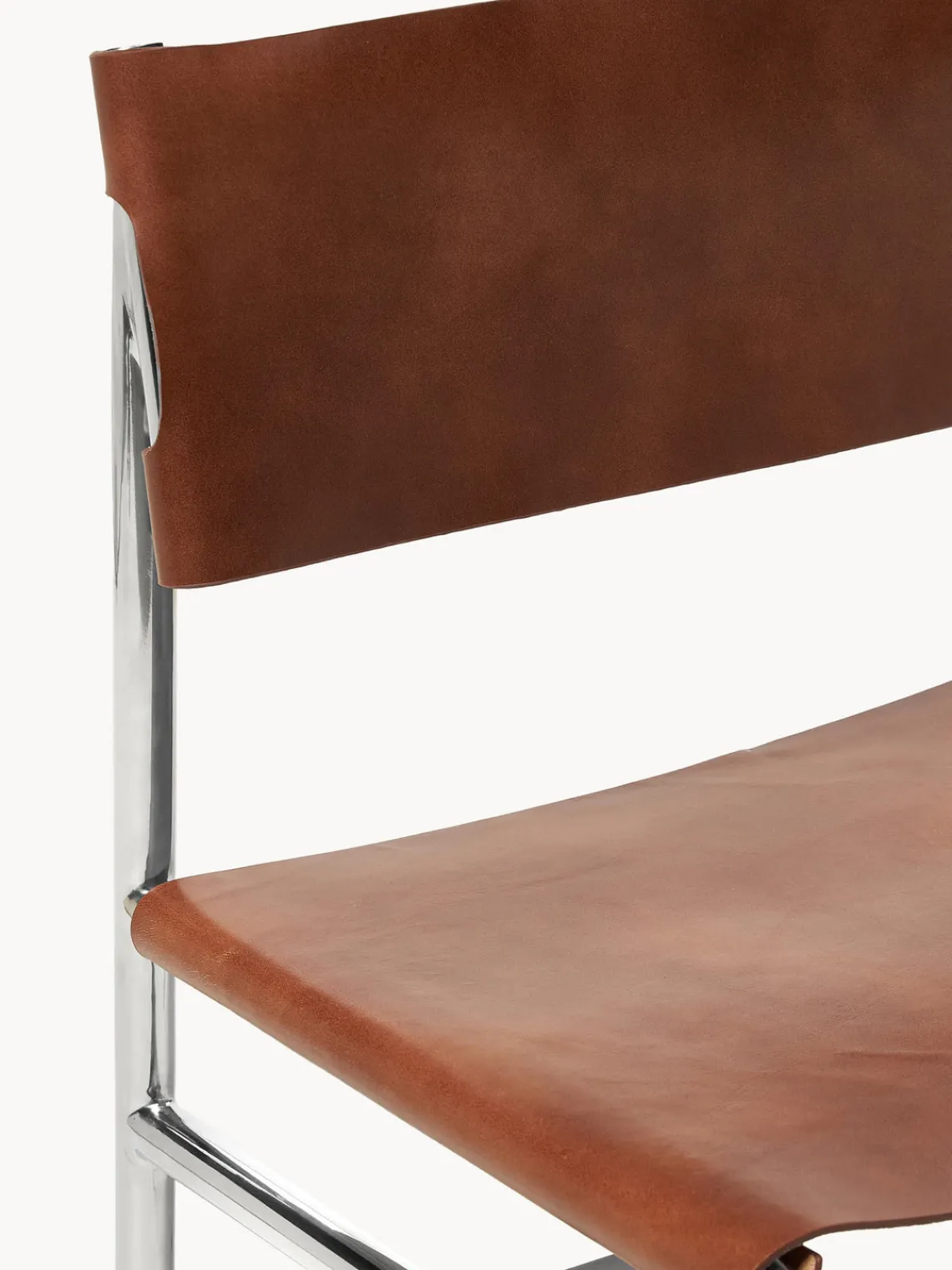 Outlet Silla de cuero Jordan Sillas