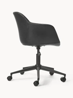 Clearance Silla de escritorio con asiento estrecho de cuero sintético Fiji Sillas De Escritorio|Sillas De Escritorio