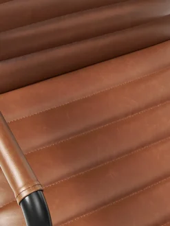 Outlet Silla de escritorio de cuero sintético Winslow, altura regulable Sillas De Escritorio|Sillas De Escritorio