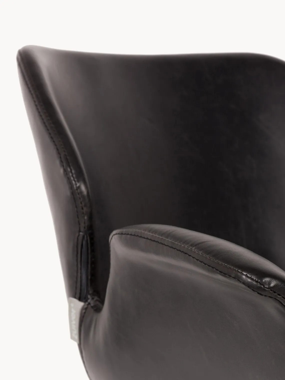 Sillas De Escritorio|Sillas De Escritorio>Zuiver Silla de escritorio de cuero sintético Nikki, altura regulable