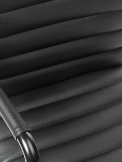 Sillas De Escritorio|Sillas De Escritorio></noscript> Silla de escritorio de cuero sintético Winslow, ajustable en altura Cuero sintético negro