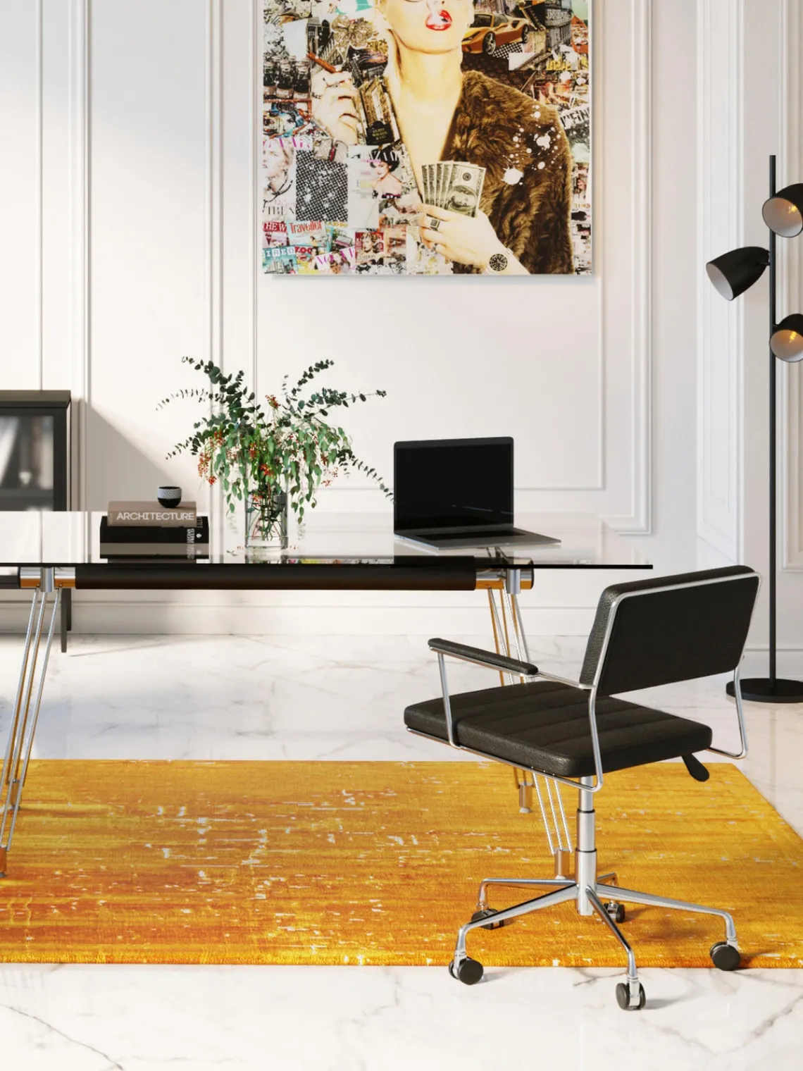 Clearance Silla de escritorio de cuero sintético Dottore Sillas De Escritorio|Sillas De Escritorio