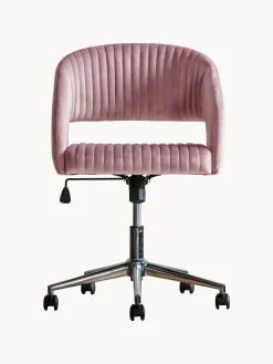 New Silla de escritorio de terciopelo Murray, altura regulable Sillas De Escritorio|Sillas De Escritorio