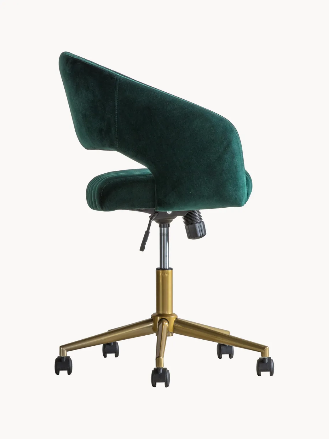 Discount Silla de escritorio de terciopelo regulable en altura Murray Sillas De Escritorio|Sillas De Escritorio