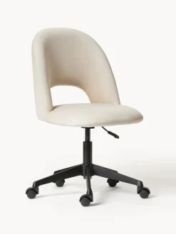 New Silla de escritorio de terciopelo Rachel, altura regulable Sillas De Escritorio|Sillas De Escritorio