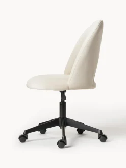 New Silla de escritorio de terciopelo Rachel, altura regulable Sillas De Escritorio|Sillas De Escritorio