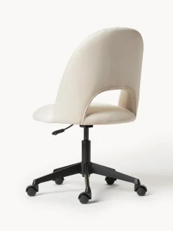 New Silla de escritorio de terciopelo Rachel, altura regulable Sillas De Escritorio|Sillas De Escritorio