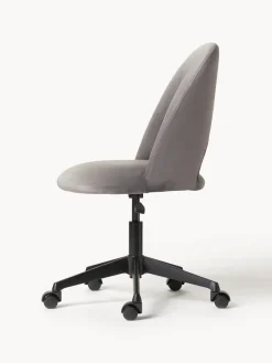 New Silla de escritorio de terciopelo Rachel, altura regulable Sillas De Escritorio|Sillas De Escritorio