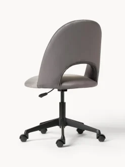 New Silla de escritorio de terciopelo Rachel, altura regulable Sillas De Escritorio|Sillas De Escritorio