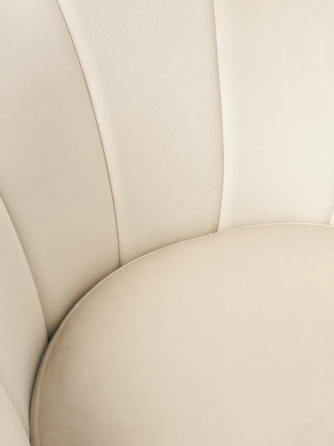 Sillas De Escritorio|Sillas De Escritorio>Westwing Collection Silla de escritorio de terciopelo con reposabrazos Oyster, altura regulable