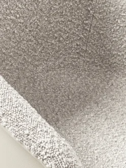 Outlet Silla de escritorio en tejido bouclé Albert, regulable en altura Sillas De Escritorio|Sillas De Escritorio