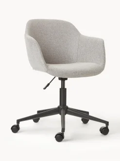 Best Silla de escritorio tapizada con asiento estrecho Fiji Sillas De Escritorio|Sillas De Escritorio