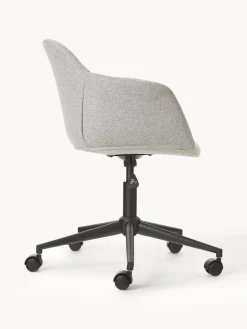 Best Silla de escritorio tapizada con asiento estrecho Fiji Sillas De Escritorio|Sillas De Escritorio
