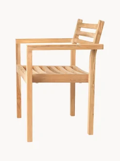 New Silla de jardín apilable de madera de teca AH502 Sillas De Jardín|Sillas De JardíN