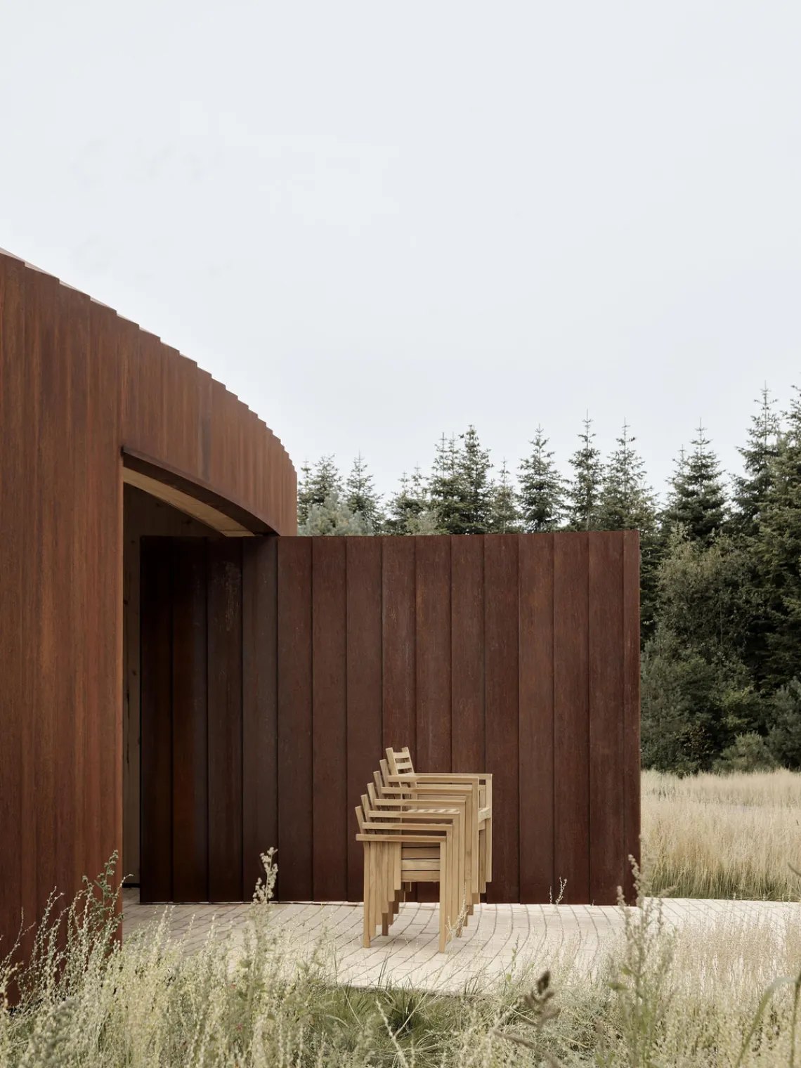 New Silla de jardín apilable de madera de teca AH502 Sillas De Jardín|Sillas De JardíN