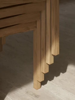 Best Silla de jardín apilable de madera de teca AH501 Sillas De Jardín|Sillas De Jardí­N