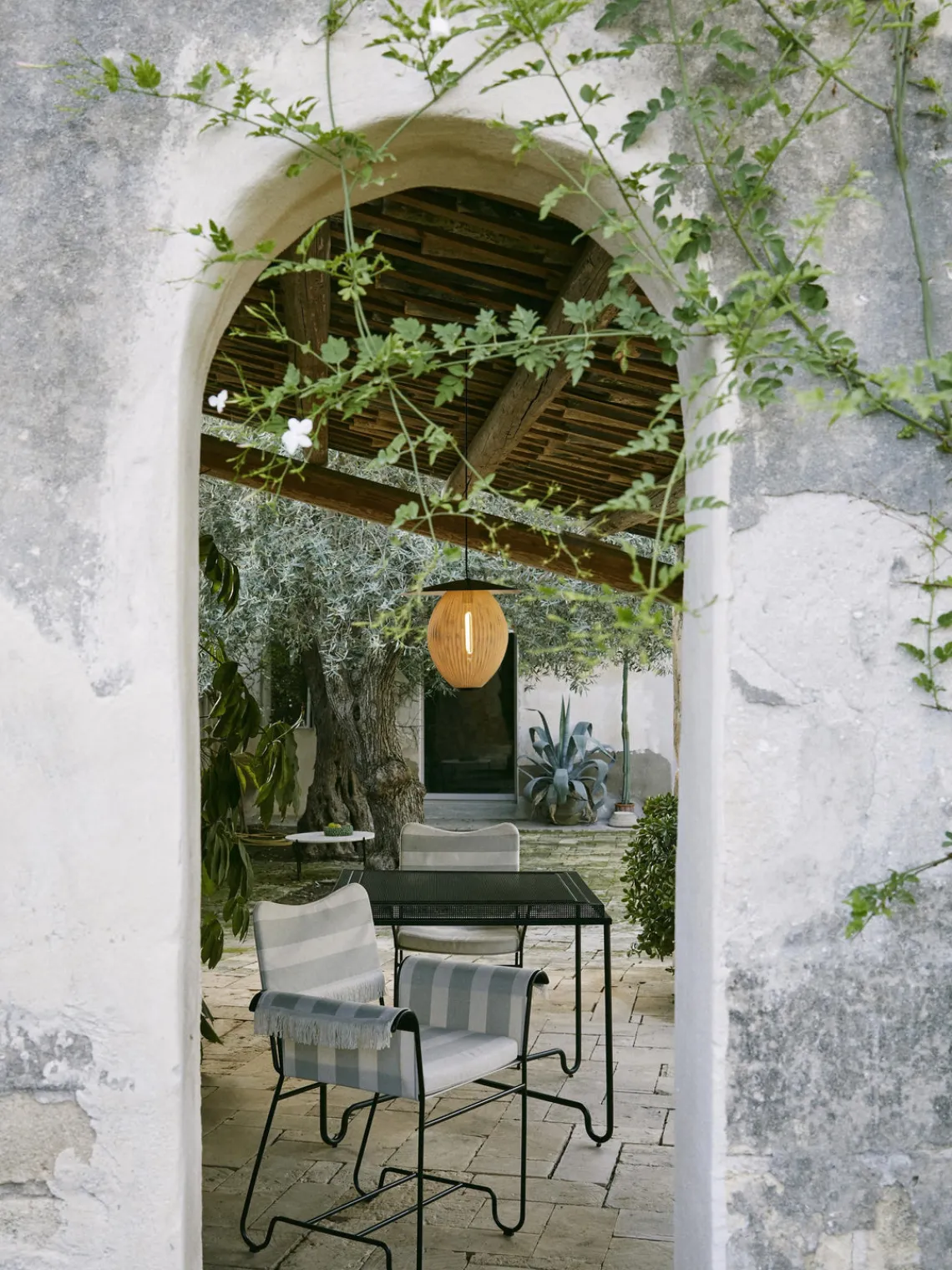 Discount Silla de jardín con flecos Tropique Sillas De Jardín|Sillas De JardíN