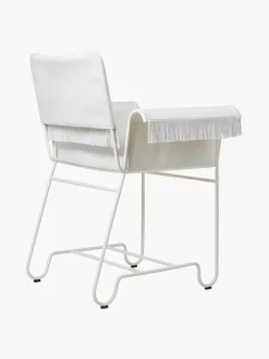 Sillas De Jardín|Sillas De Jardí­N></noscript>GUBI Silla de jardín con flecos Tropique Tejido blanco, blanco